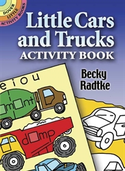 Little Cars and Trucks - Sticker Activity Book