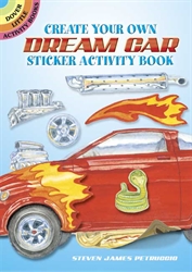 Create Your Own Dream Car - Sticker Activity Book