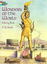 Wonders of the World - Coloring Book