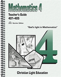 Christian Light Math - 401-405 Teacher's Guide (with answers)