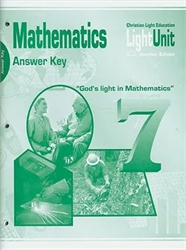 Christian Light Math - LightUnit 701-705 Answer Key