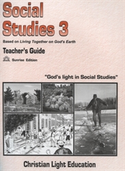 Christian Light Social Studies -  300 Teacher's Guide (with answers)