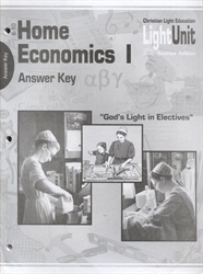 Home Economics 1 - LightUnit 106-110 Answer Key