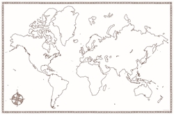 BFB World Map (blank)