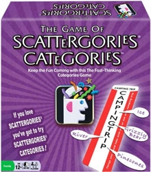 Game of Scattergories Catergories
