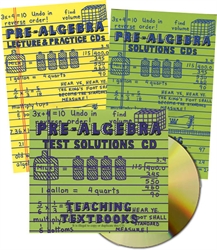 Teaching Textbooks Pre-Algebra - CDs only (old)