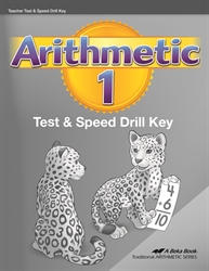 Arithmetic 1 - Tests & Speed Drills Key