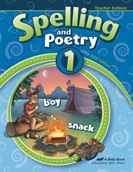 Spelling and Poetry 1 - Teacher Edition