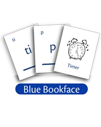 LOE Phonogram Game Cards - Blue Bookface (old)