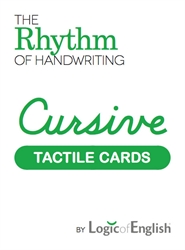 LOE Rhythm of Handwriting Cursive - Tactile Cards