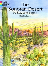 Sonoran Desert by Day and Night - Coloring Book