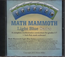 Math Mammoth  Light Blue Series - CD