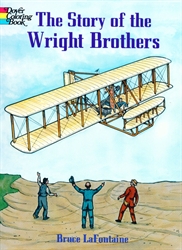 Story of the Wright Brothers - Coloring Book