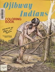 Ojibway Indians - Coloring Book