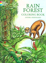 Rain Forest - Coloring Book