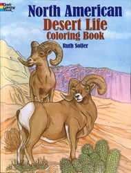 North American Desert Life - Coloring Book