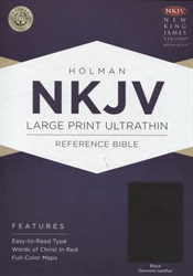 NKJV Ultra Thin Large Print Reference Bible
