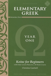 Elementary Greek Year One - Textbook