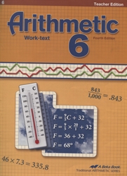 Arithmetic 6 - Teacher Edition