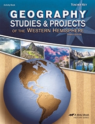 Geography Studies & Projects of the Western Hemisphere - Key (old)