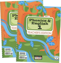 Phonics & English 1 - Teacher Edition & Toolkit CD (old)