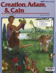 Creation, Adam, and Cain Flash-A-Card