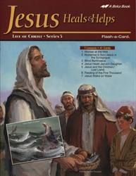 Jesus Heals & Helps Flash-a-Cards