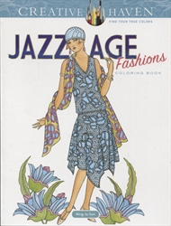Creative Haven Jazz Age Fashions - Coloring Book