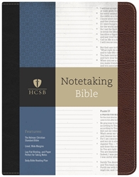 HCSB Note-Taking Bible