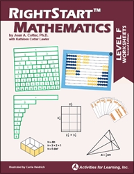 RightStart Mathematics Level F - Worksheets