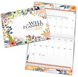 Well-Planned Day - Wall Calendar 2017-2018