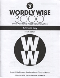 Wordly Wise 3000 Book 2 - Answer Key