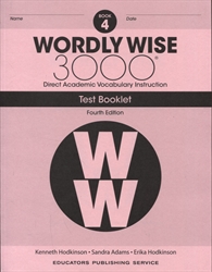 Wordly Wise 3000 Book 4 - Tests