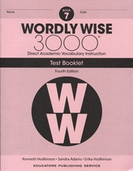 Wordly Wise 3000 Book 7 - Tests