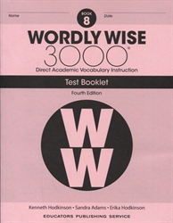 Wordly Wise 3000 Book 8 - Tests