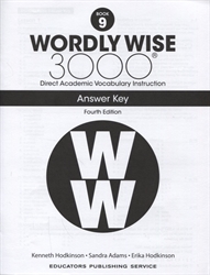Wordly Wise 3000 Book 9 - Answer Key