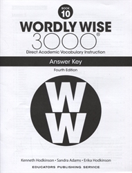 Wordly Wise 3000 Book 10 - Answer Key