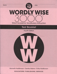 Wordly Wise 3000 Book 12 - Tests