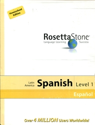 Rosetta Stone Spanish Level 1