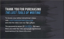 Lost Tools of Writing Level 2 - Video Access (digital download)