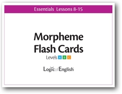 LOE Essentials Volume 2 - Morpheme Flash Cards Set