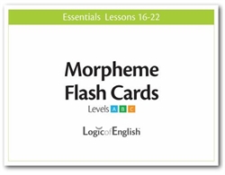 LOE Essentials Volume 3 - Morpheme Flash Cards Set