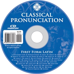 First Form Latin - Pronunciation CD (Classical)