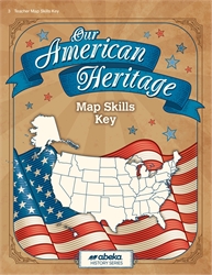 Our American Heritage - Map Skills Key
