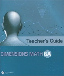 Dimensions Math 6A - Teacher's Guide