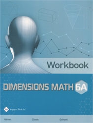 Dimensions Math 6A - Workbook