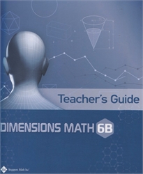 Dimensions Math 6B - Teacher's Guide