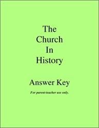 Church in History - Answer Key