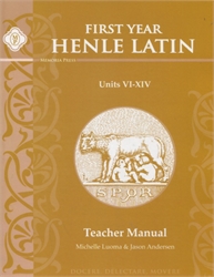 Henle First Year Latin Units VI-XIV - Teacher Manual (old)