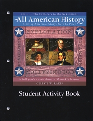 All American History Volume I - Student Activity Book Digital Download